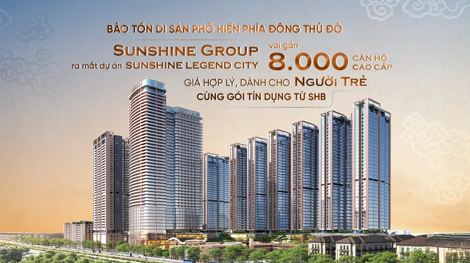 Sunshine Legend City: Khu Đô Thị Sinh Thái Đẳng Cấp Phía Đông Hà Nội