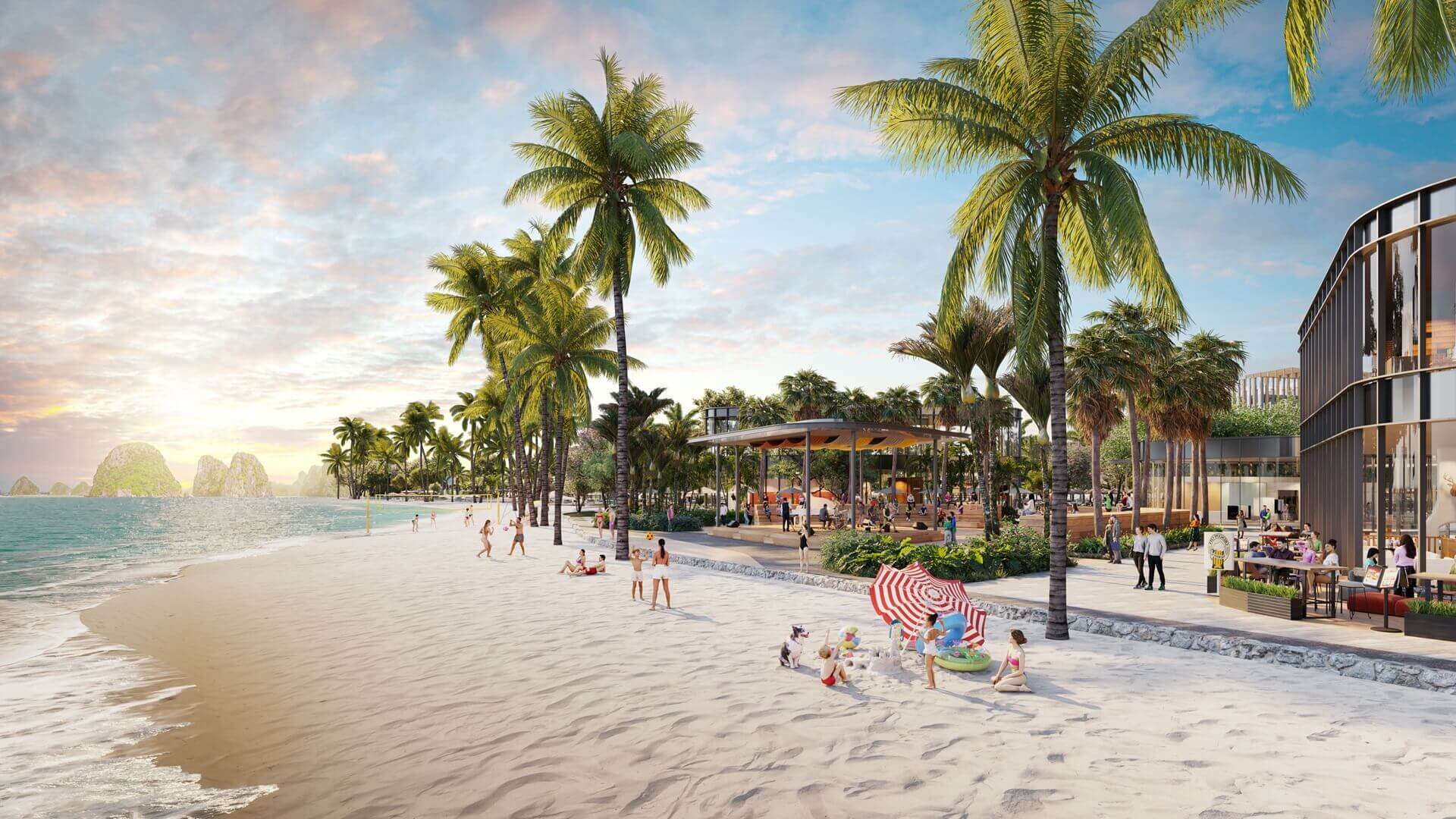 tiện ích dự án aria bay hạ long